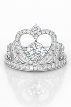 Crown-Inspired Laboratory-Grown Diamond Ring-Saleh Sallom