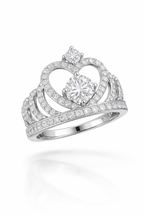 Crown-Inspired Laboratory-Grown Diamond Ring-Saleh Sallom