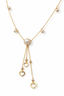 Luminous Heartfall Pearl Necklace-Saleh Sallom
