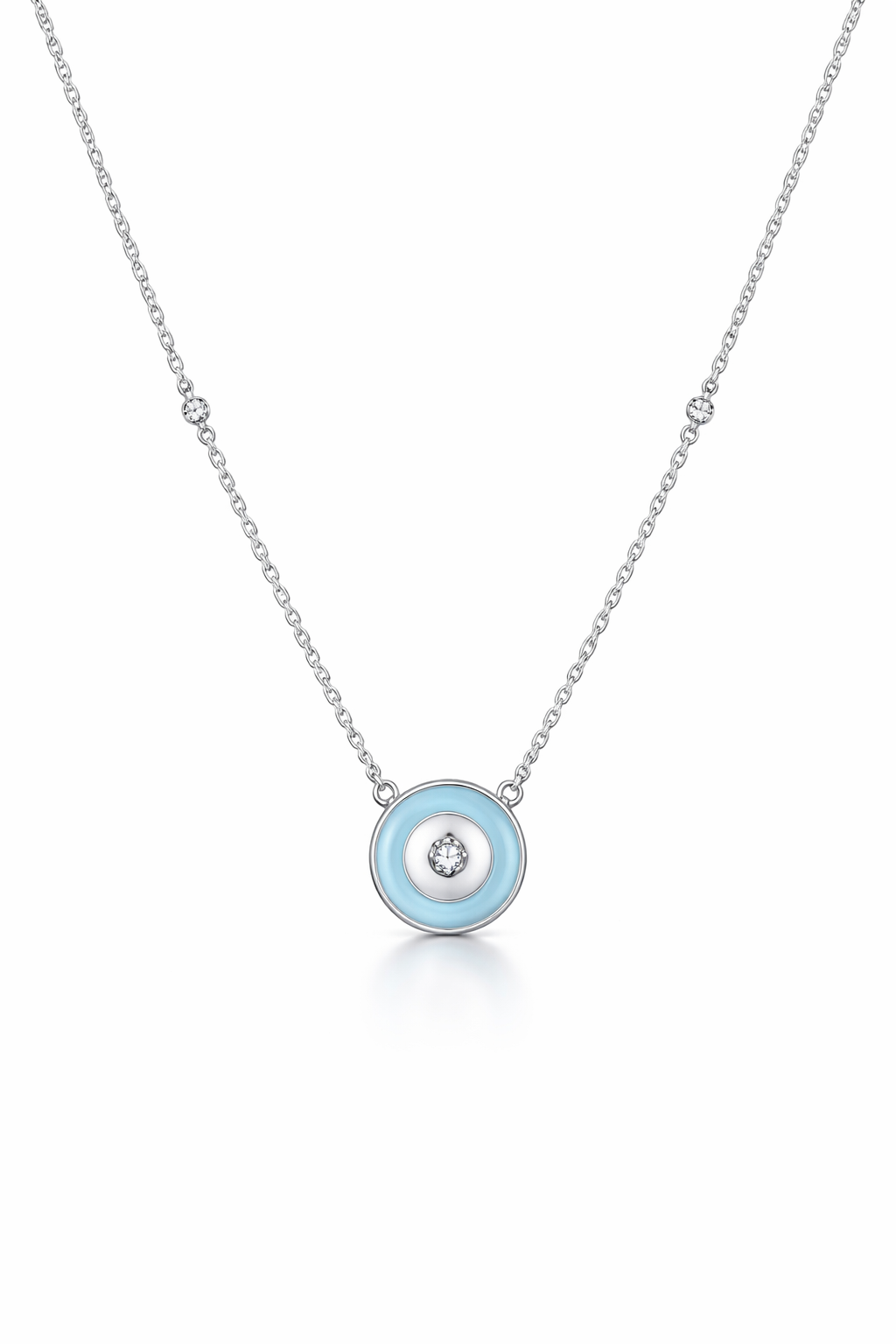 An elegant diamond necklace crafted with refined detailing and timeless appeal.-Saleh Sallom