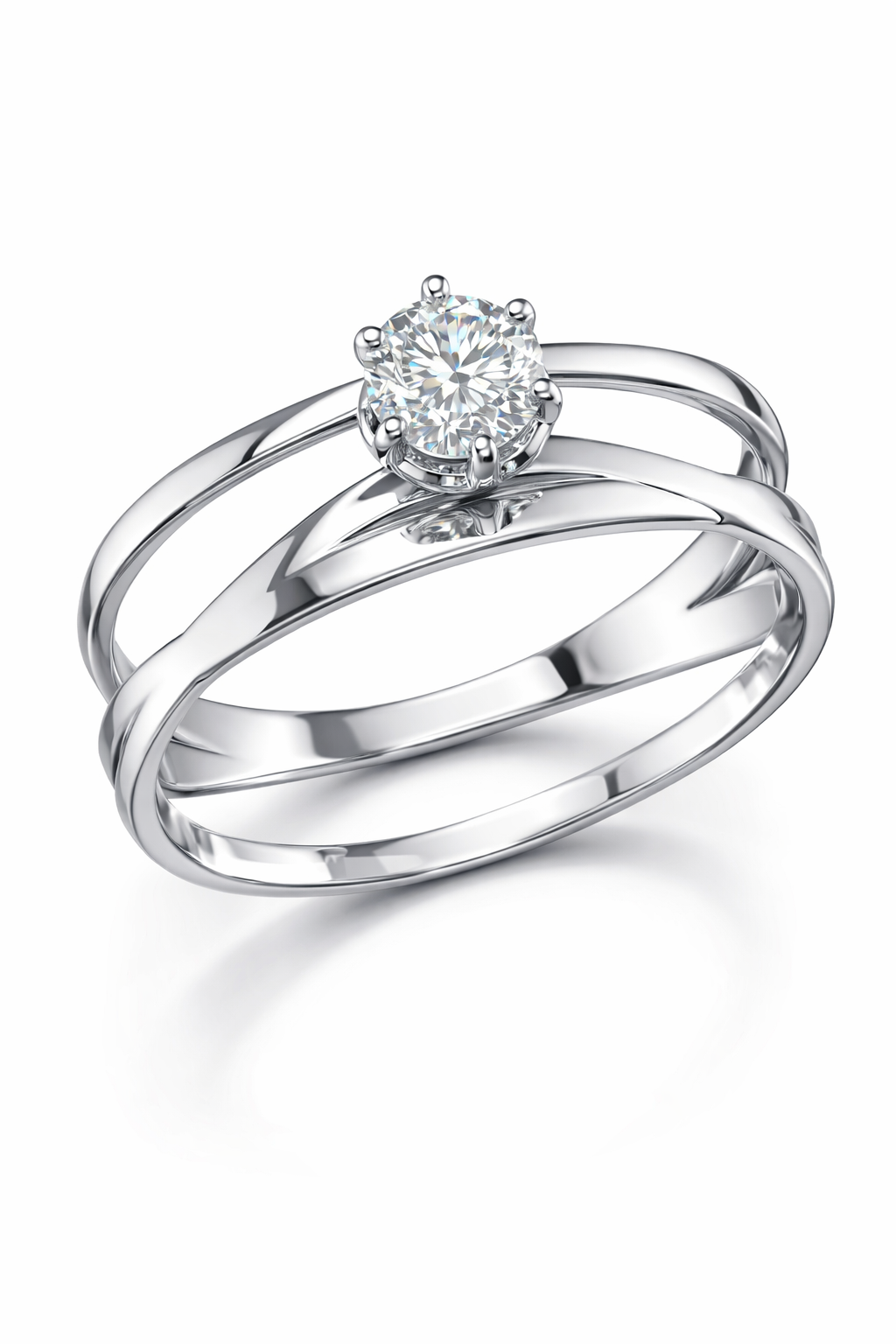 Diamond Drop Earrings in 18K Yellow Gold