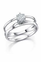 Diamond Drop Earrings in 18K Yellow Gold