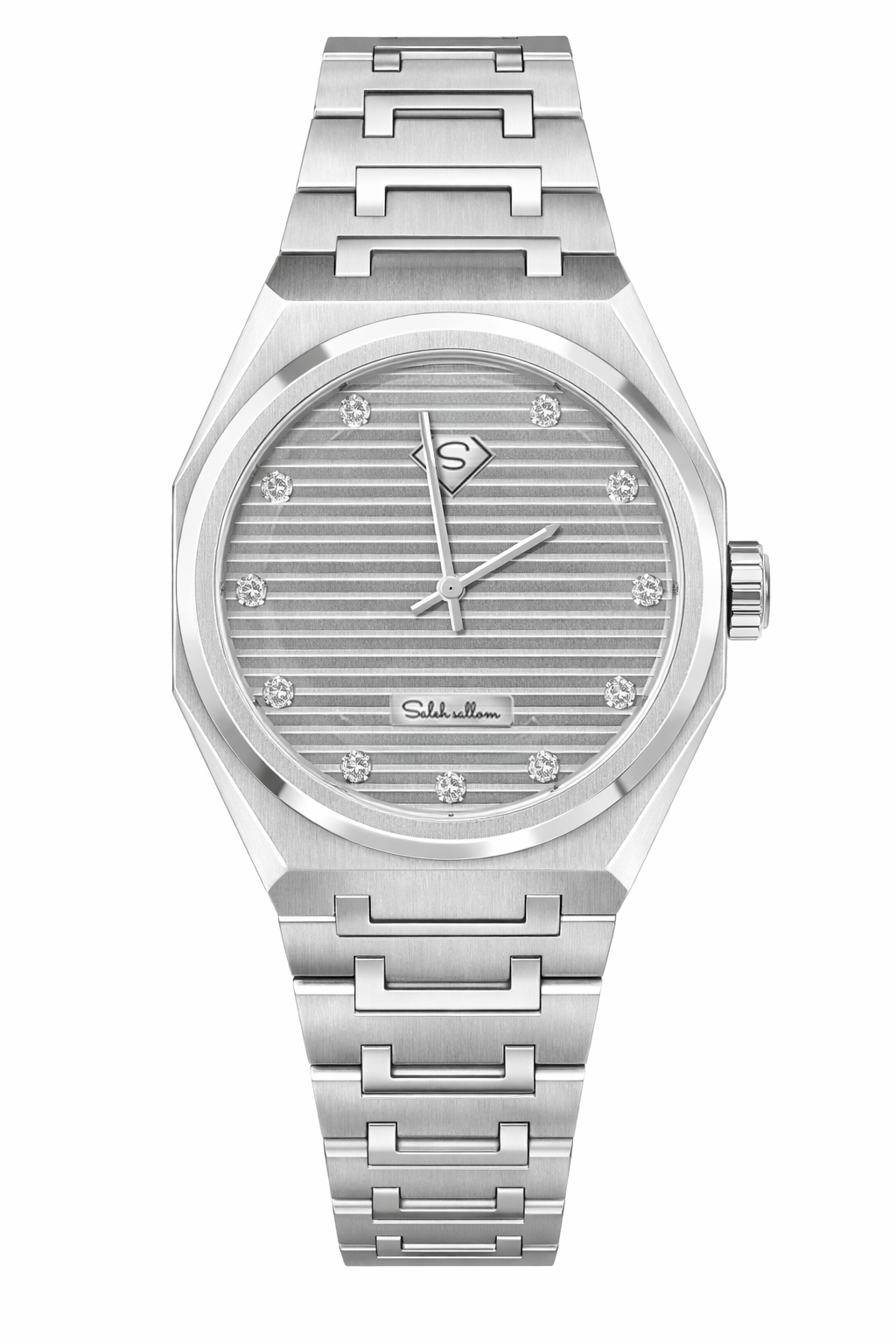 0.25 Carat Natural Diamond Luxury Watch – D Color VS1 | Saleh Sallom-Saleh Sallom