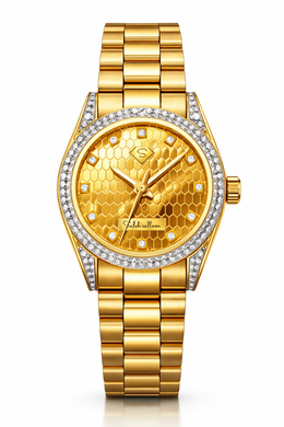 Luxury Gold Diamond Watch 0.50 Carat D Color VS-SI – Certified Natural Diamonds | Saleh Sallom-Saleh Sallom