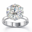 Ultra Luxury Round Solitaire Diamond Ring | 7.00 Carat | D Color VS1 | White Gold | Saleh Sallom-Saleh Sallom