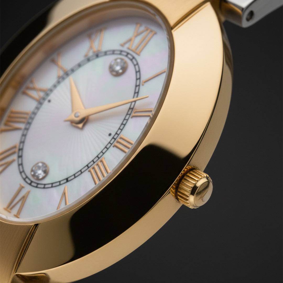 Natural Diamond Watch – 0.80 ctw | Swiss-made Movement