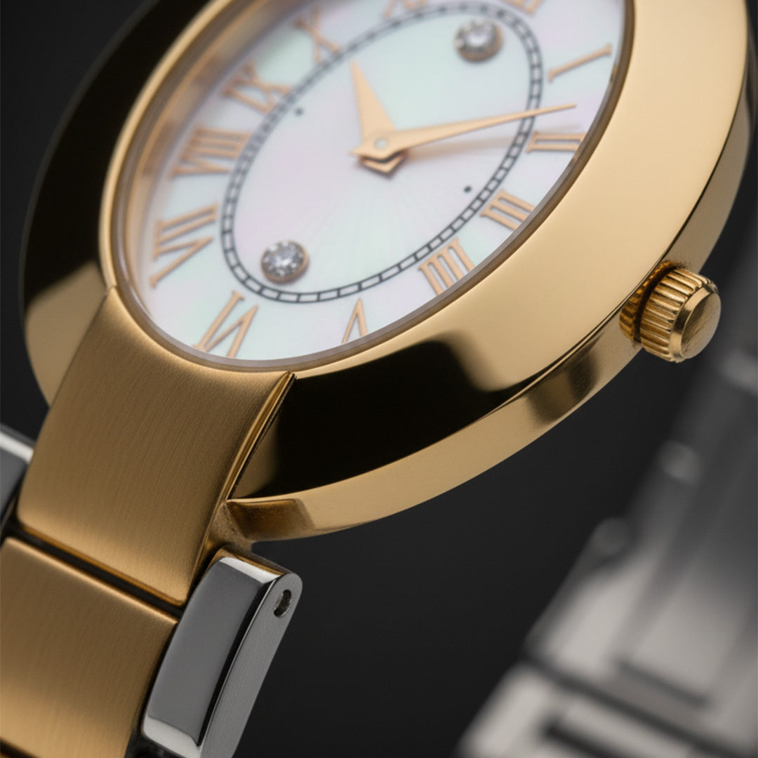 Natural Diamond Watch – 0.80 ctw | Swiss-made Movement