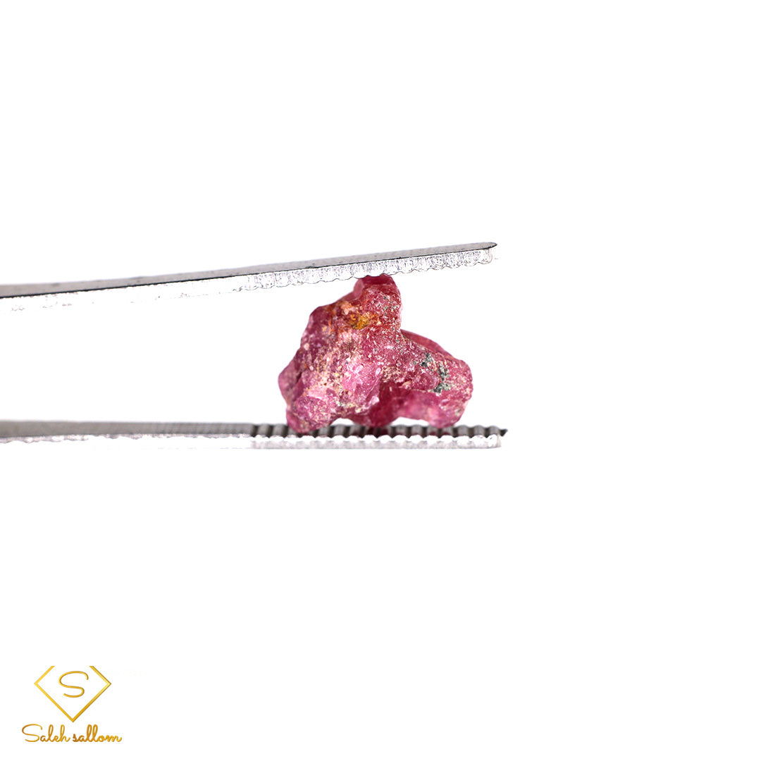 5.48 Ct Natural Ruby Rough Crystal | Unheated Red Tanzanian Ruby Collector Gemstone Main image