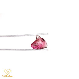 4.19 Ct Natural Pink Tourmaline Rough Crystal | Unheated Purplish Pink Tourmaline | Mozambique Gemstone