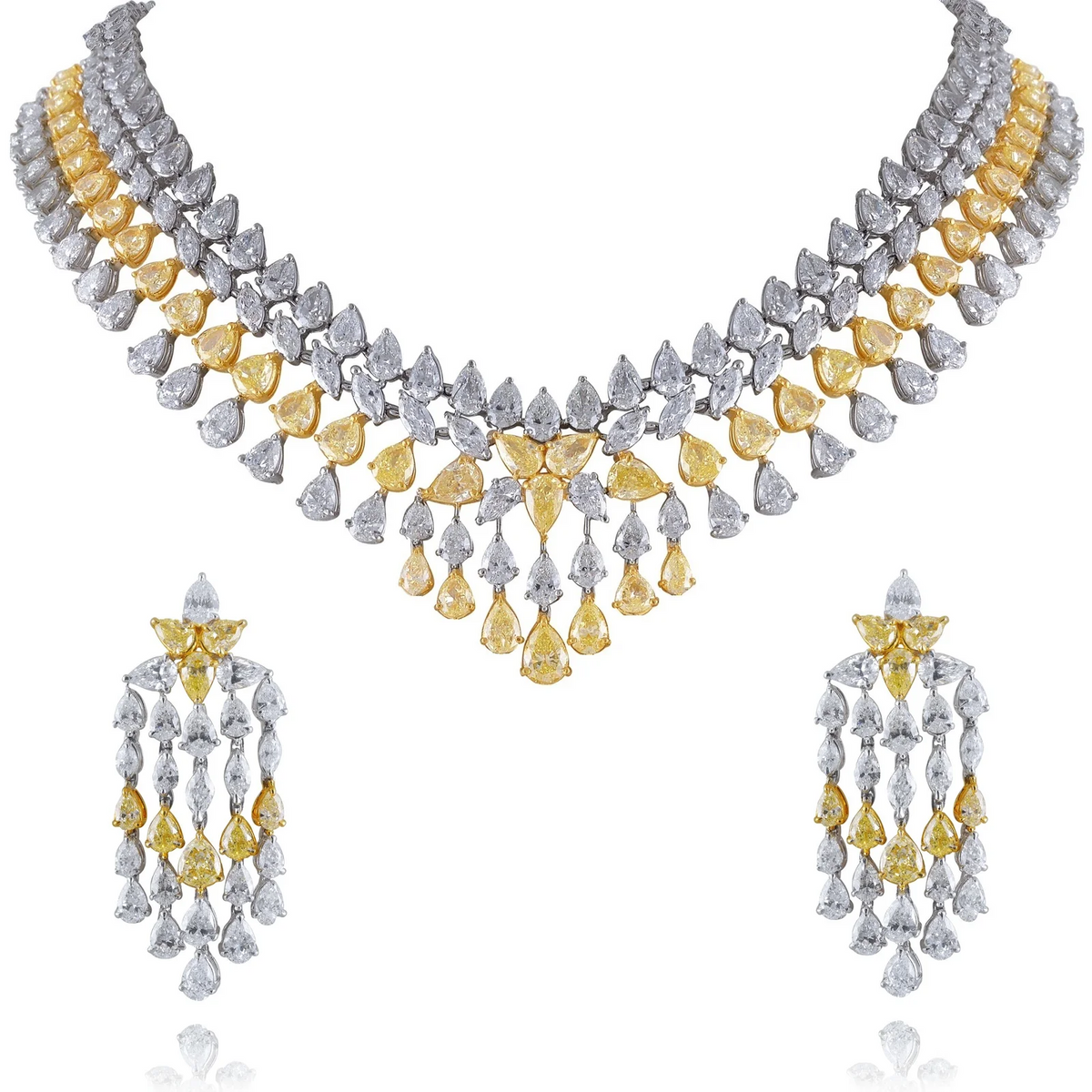Saleh Sallom | Natural Diamond Premium Set | 110.16 CT