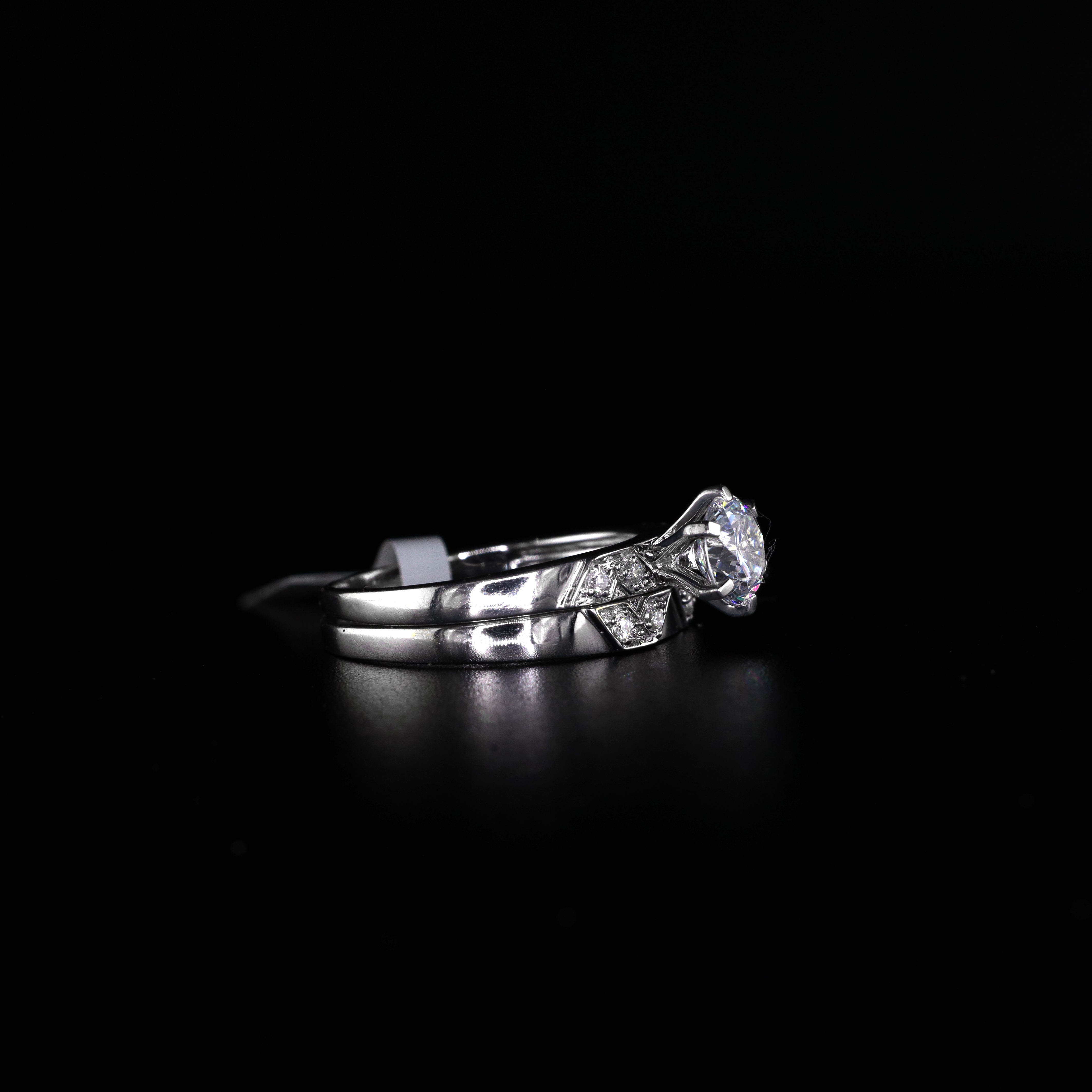 SILVARODIUM RING BY SALEH SALLOM