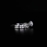 SILVARODIUM RING BY SALEH SALLOM