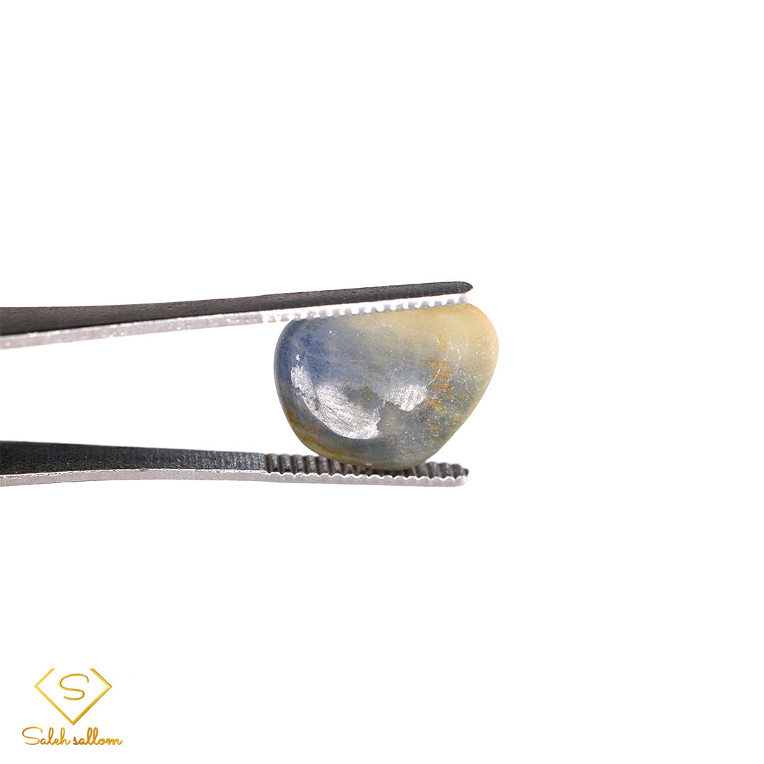 15.98 Ct Natural Blue Sapphire Cabochon | Unheated Nigerian Sapphire | Collector & Jewelry Gemstone