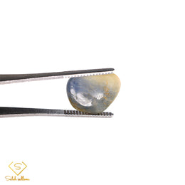 15.98 Ct Natural Blue Sapphire Cabochon | Unheated Nigerian Sapphire | Collector & Jewelry Gemstone