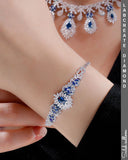Personalized Lab Created Diamond Bracelet for Engagemen