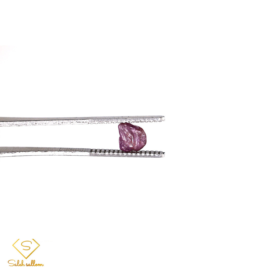 1.92 Ct Natural Pinkish Purple Sapphire Crystal | Unheated Madagascar Sapphire | Rare Fancy Color Sapphire