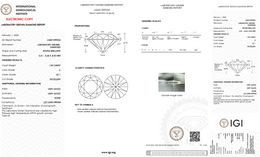 1.04 Carat E Color Lab Grown Diamond – Round Brilliant | IGI Certified-Saleh Sallom