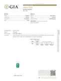 Natural Emerald – Certified by GIA | 1.00 Carat | Report No. 2487699871