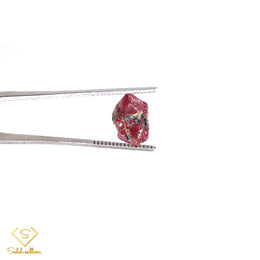 10.62 Ct Natural Ruby Rough Crystal | Unheated Tanzanian Ruby | Natural Red Corundum Specimen