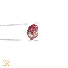 10.62 Ct Natural Ruby Rough Crystal | Unheated Tanzanian Ruby | Natural Red Corundum Specimen