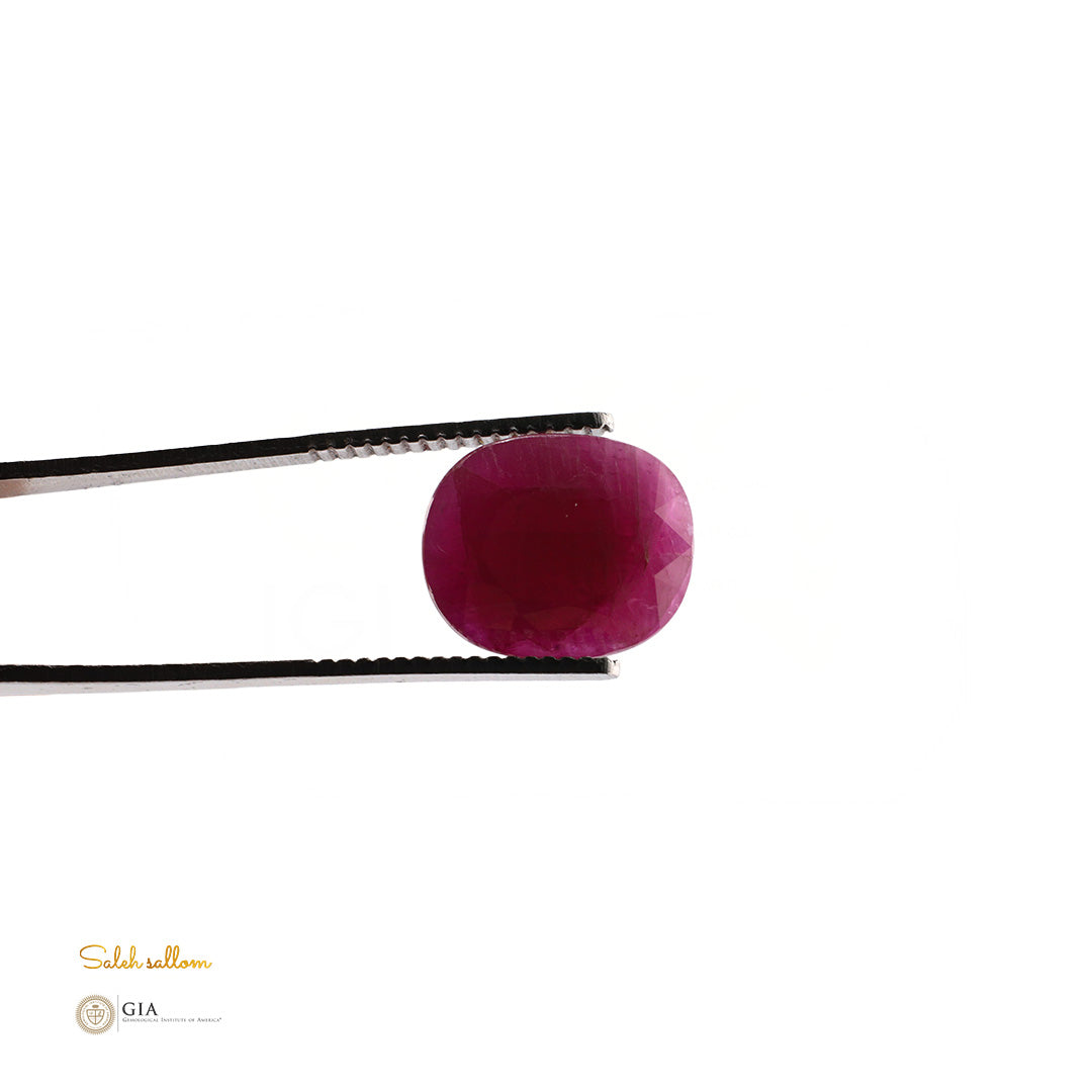 Natural Ruby – Certified by GIA | 12.06 Carats | Report No. 6485723021
