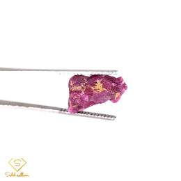 16.27 Ct Natural Ruby Rough Crystal | Unheated Tanzanian Ruby | Purplish Red Corundum Specimen