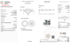 1.03 Carat D Color Lab Grown Diamond – Round Brilliant | IGI Certified-Saleh Sallom