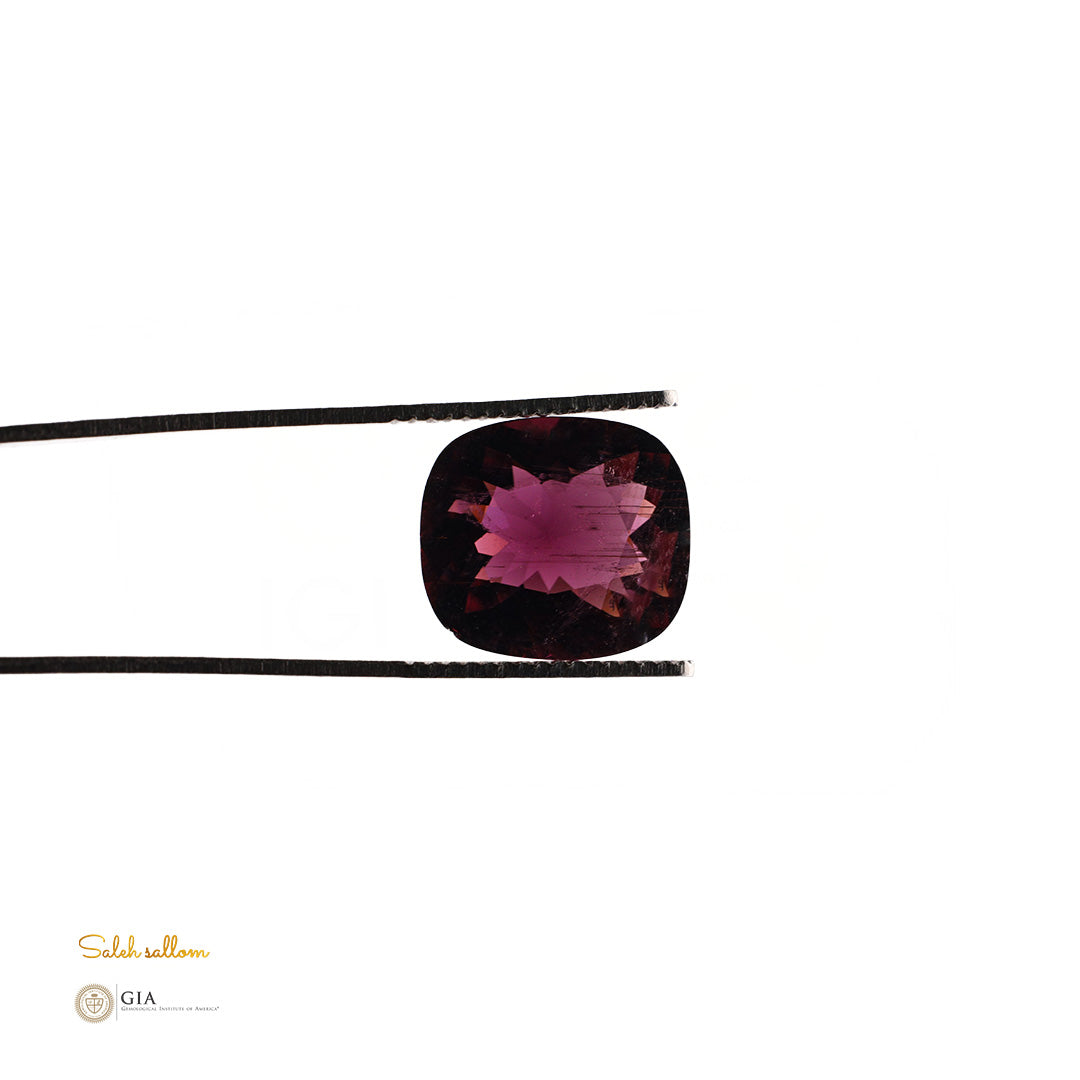 Natural Rubellite Tourmaline – Certified by GIA | 8.76 Carats | Report No. 5483723097