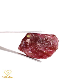 199.16 Ct Natural Ruby Rough Specimen | Heated & Glass-Filled Ruby | Massive Red Corundum Crystal