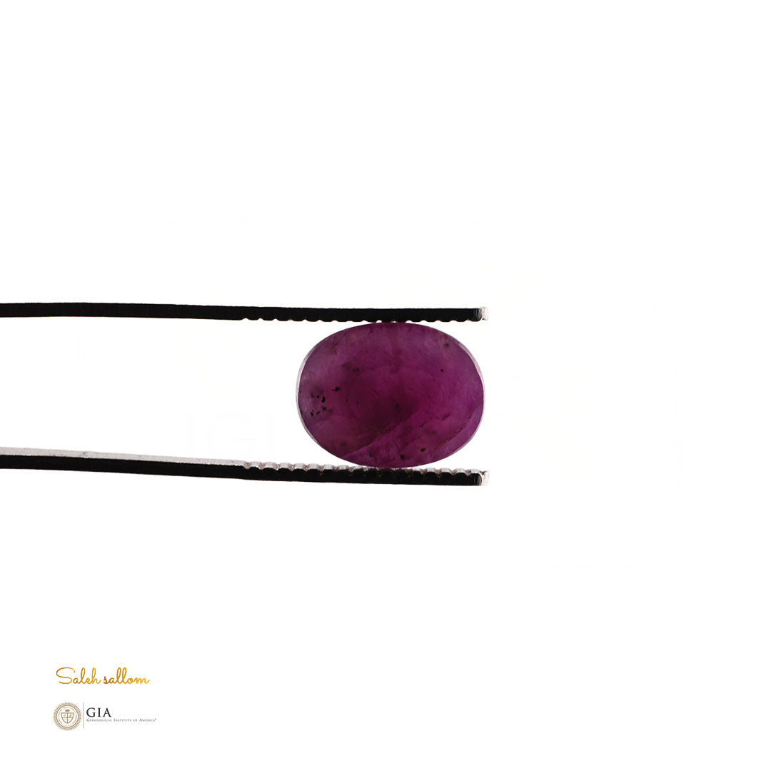 Natural Ruby – Certified by GIA | 8.28 Carats | Report No. 1487723117