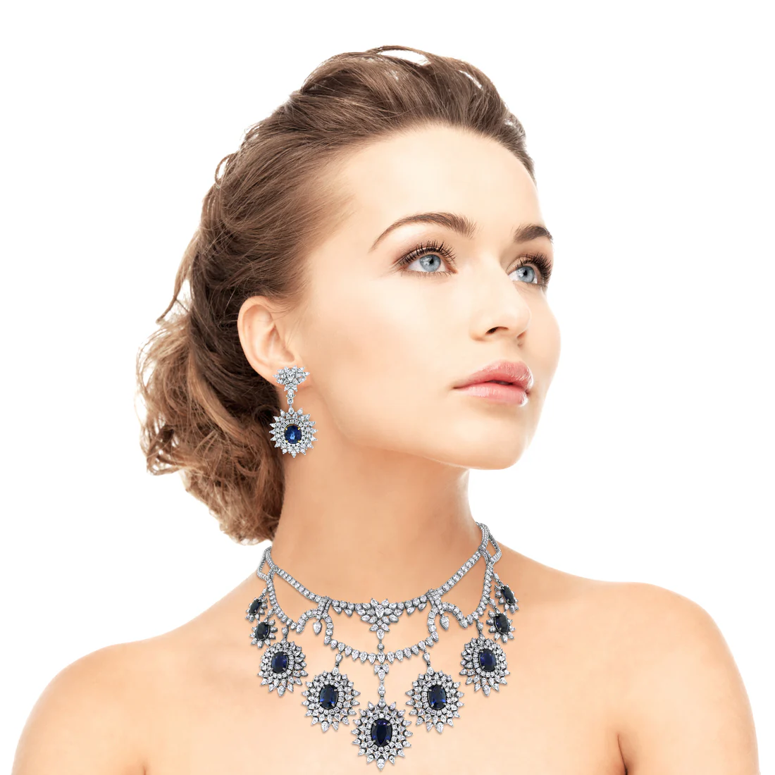 Saleh Sallom | Natural Diamonds Necklace | 139.11  CT