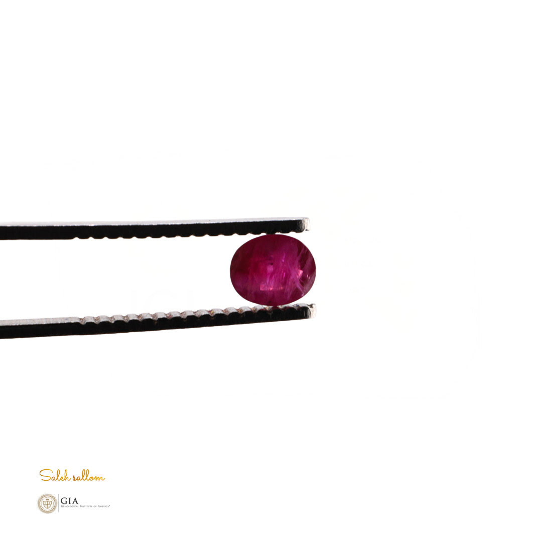 Natural Reddish-Orange Sapphire – Certified by GIA | 6.11 Carats | Report No. 2487857065