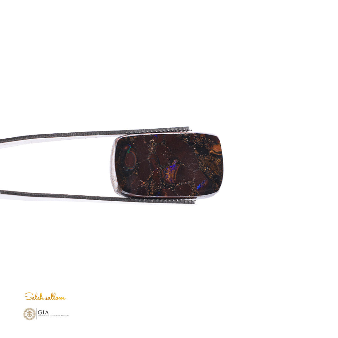Natural Boulder Opal – Certified by GIA | 39.89 Carats | Report No. 7492516273