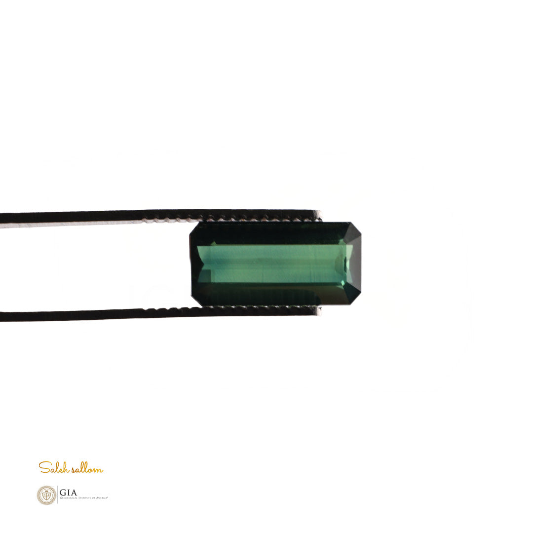 Natural Bluish-Green Sapphire – Certified by GIA | 8.16 Carats | Report No. 7481603020