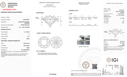 1.01 Carat D Color Lab Grown Diamond – Round Brilliant | IGI Certified-Saleh Sallom