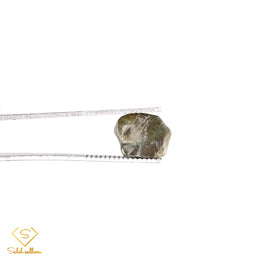 15.98 Ct Natural Green Sapphire Rough Crystal | Unheated Madagascar Sapphire Specimen