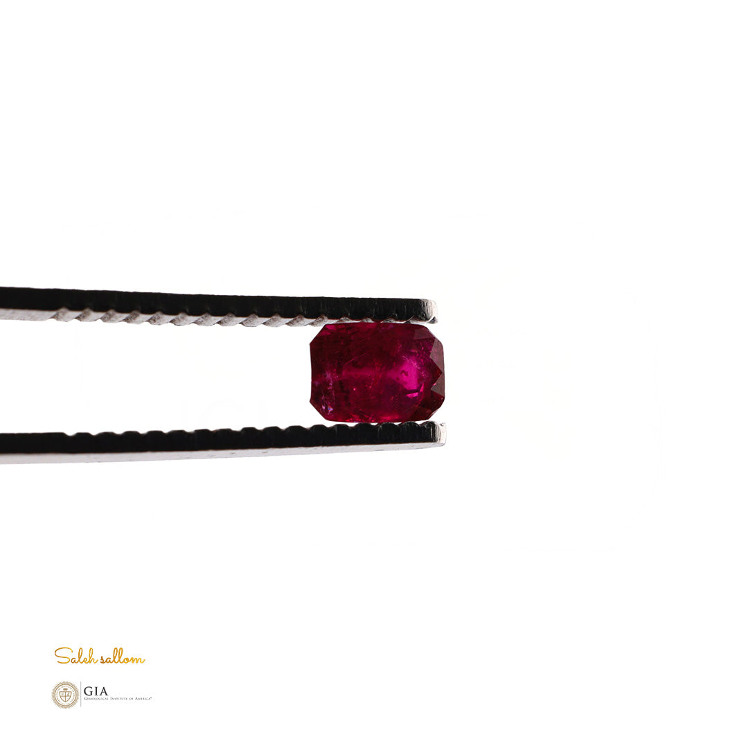 Natural Ruby (Madagascar) – Certified by GIA | 0.99 Carat | Heated | Report No. 7446615162