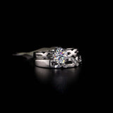 SILVARODIUM RING BY SALEH SALLOM