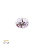 Laboratory Grown Light Pink-Purplish Spinel – Certified by IGI | 9.64 Carats | Oval Mixed Cut | Report No. 639402543