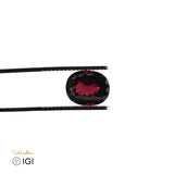 Natural Rhodolite Garnet – Certified by IGI | 5.74 Carats | Report No. 612306487