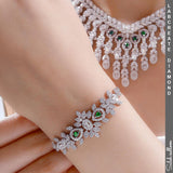 Elegant Lab Created Diamond Bracelet in Dubai