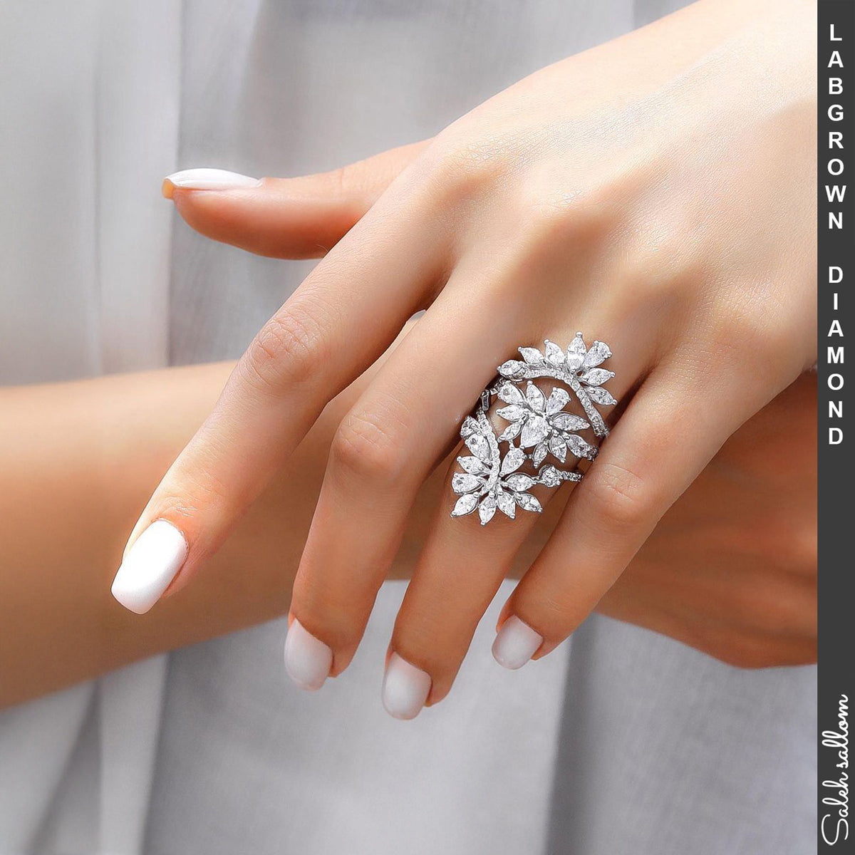 Saleh Sallom | Lab Grown Ring | 3.5 CT