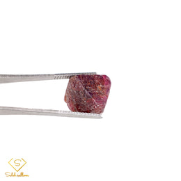 40.33 Ct Natural Purplish Red Ruby Rough Crystal | Unheated Tanzania Ruby Collector Specimen