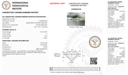 0.54 Carat E Color VS2 Ideal Cut Laboratory Grown Round Brilliant Diamond – IGI Certified-Saleh Sallom