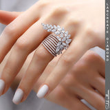 Saleh Sallom | Lab Created Diamonds Ring | 3  CT