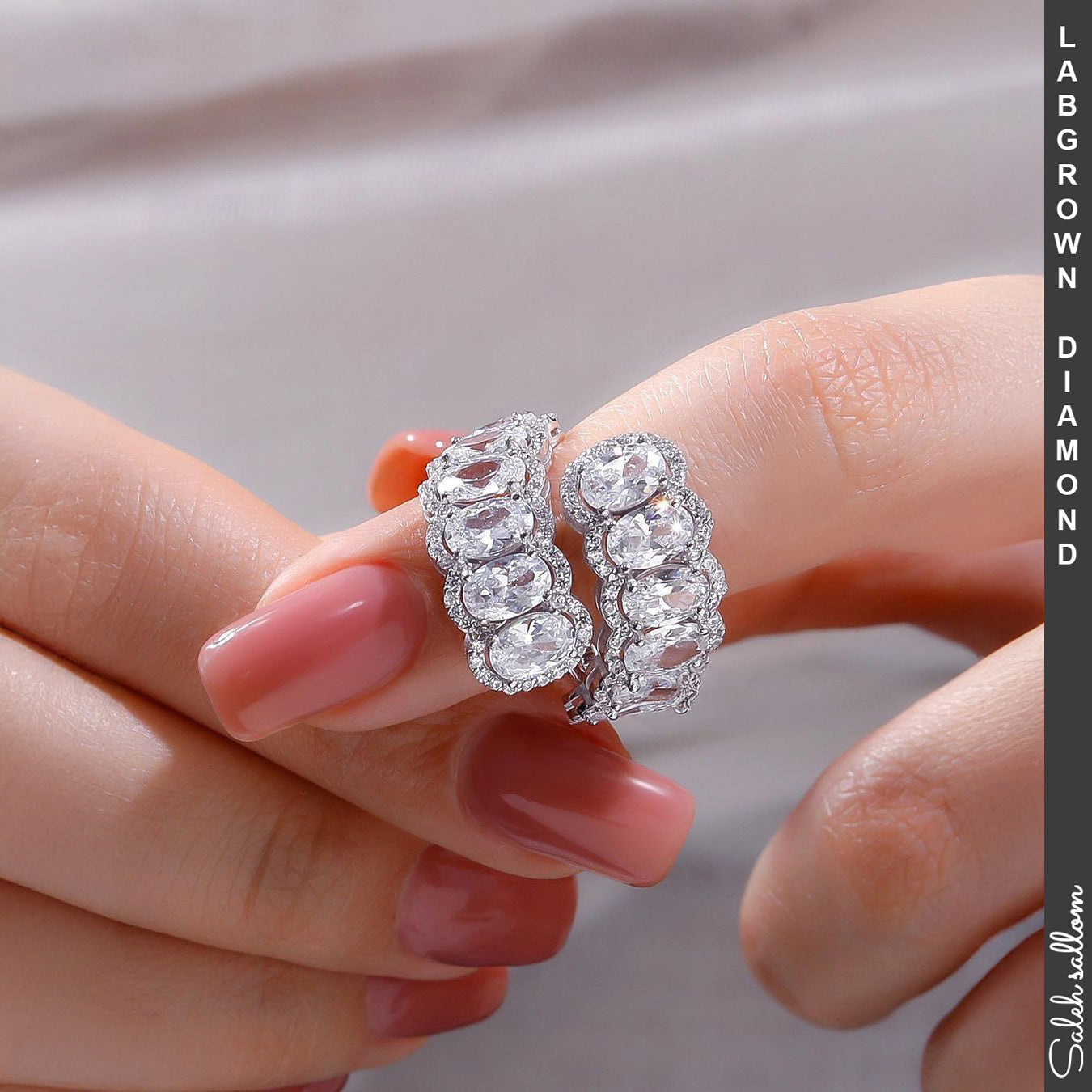 Saleh Sallom | Lab Grown Diamond Ring | 2.5 Carats