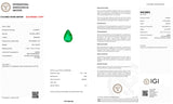 Natural Emerald – Certified by IGI | 2.26 Carats | Report No. 612306371