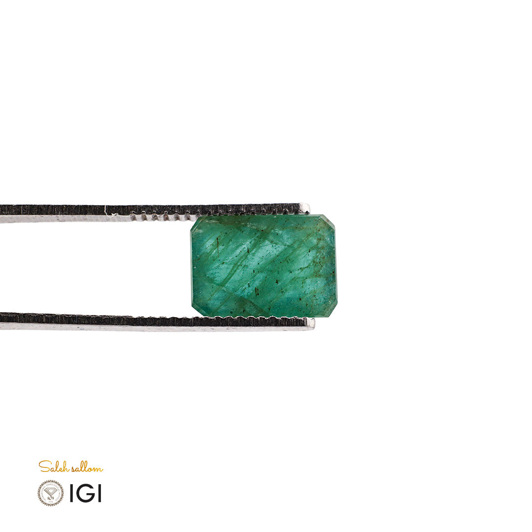 Natural Emerald (Beryl) – IGI Certified 6.85 Ct Main image