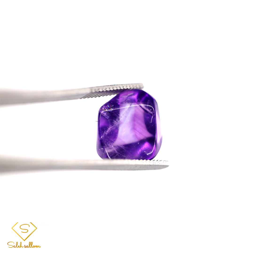 9.62 Ct Natural Purple Amethyst Cabochon | Unheated African Amethyst Gemstone Secondary image