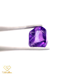 9.62 Ct Natural Purple Amethyst Cabochon | Unheated African Amethyst Gemstone